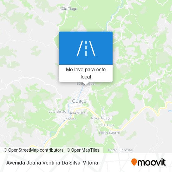 Avenida Joana Ventina Da Silva mapa