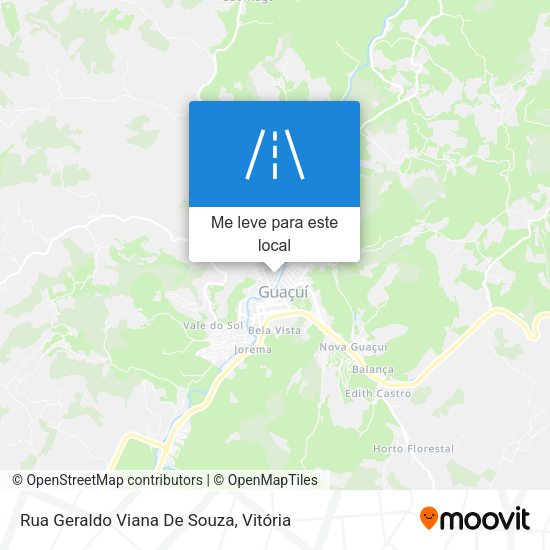 Rua Geraldo Viana De Souza mapa