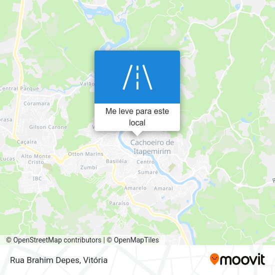 Rua Brahim Depes mapa