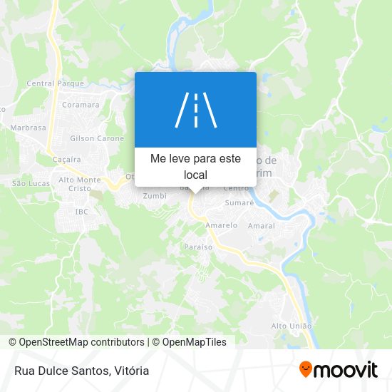 Rua Dulce Santos mapa
