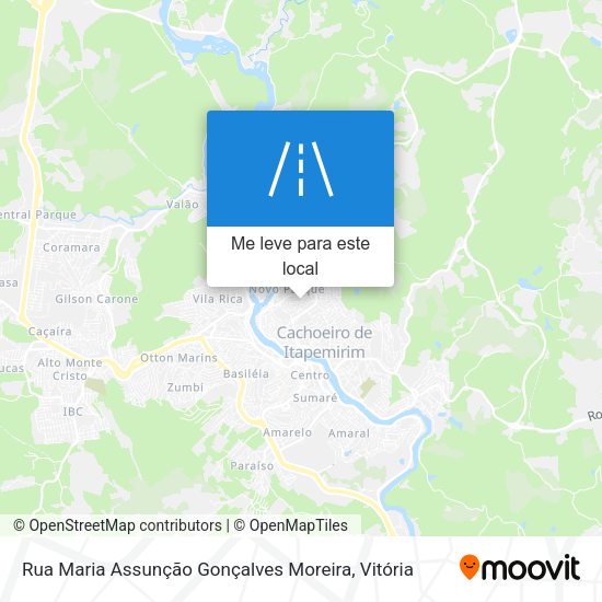 Rua Maria Assunção Gonçalves Moreira mapa