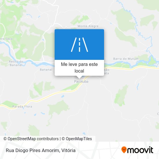 Rua Diogo Pires Amorim mapa