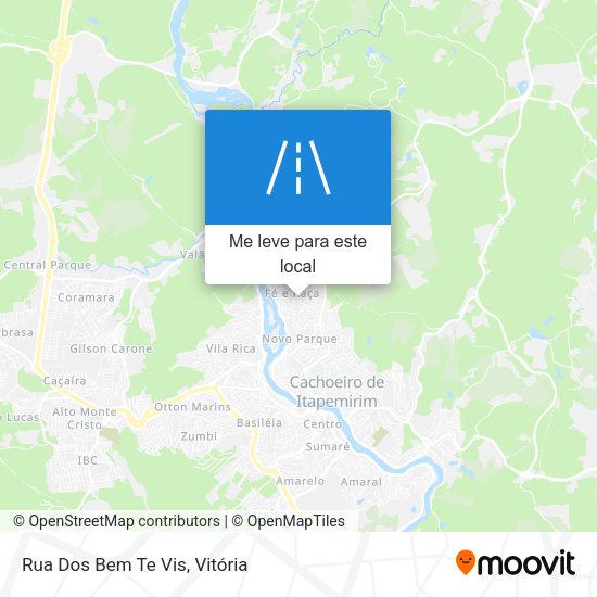 Rua Dos Bem Te Vis mapa