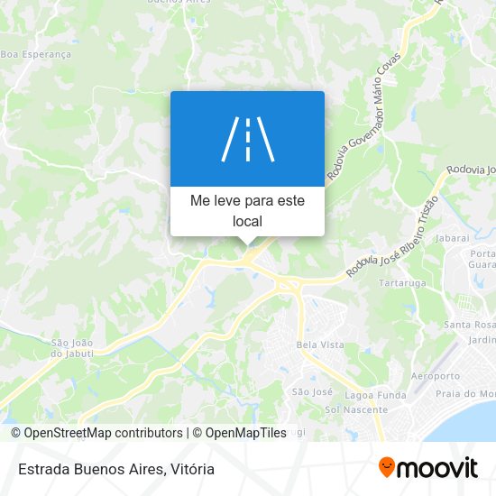 Estrada Buenos Aires mapa