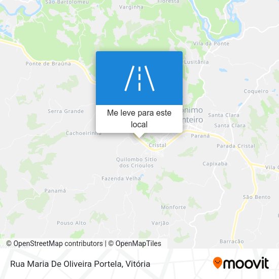 Rua Maria De Oliveira Portela mapa