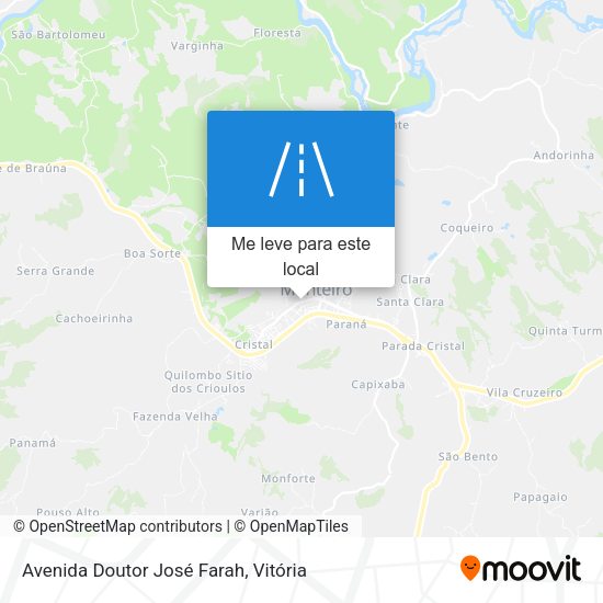 Avenida Doutor José Farah mapa