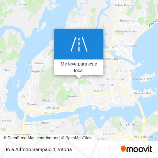 Rua Alfredo Sampaio 1 mapa