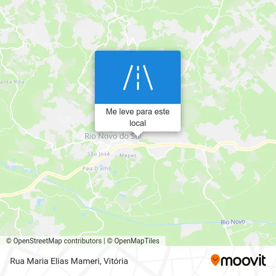 Rua Maria Elias Mameri mapa
