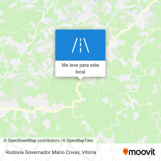 Rodovia Governador Mário Covas mapa