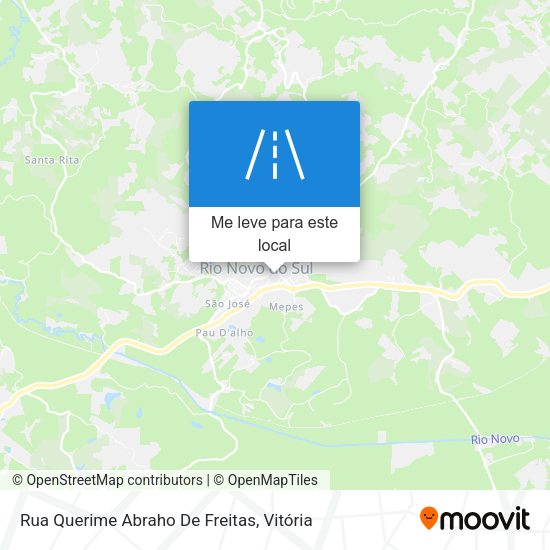 Rua Querime Abraho De Freitas mapa