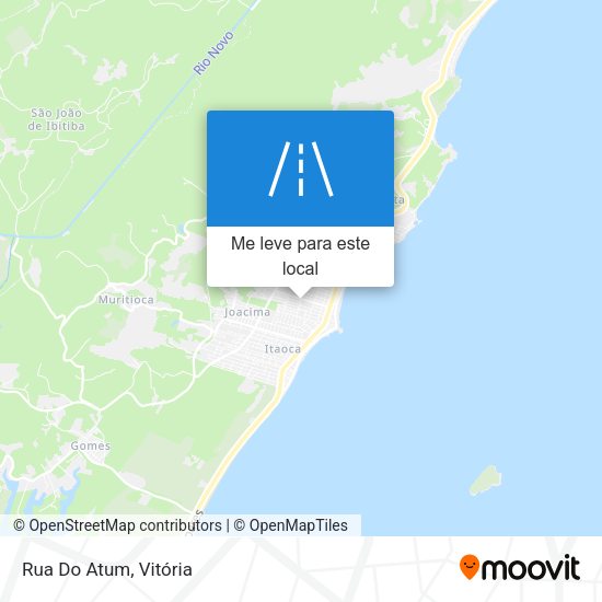 Rua Do Atum mapa