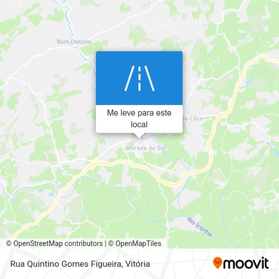 Rua Quintino Gomes Figueira mapa