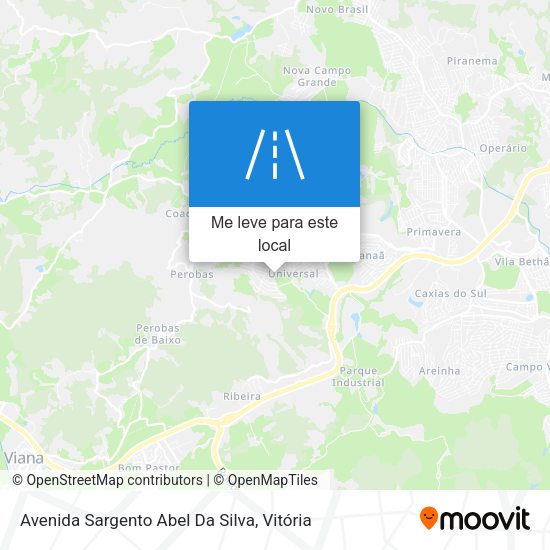 Avenida Sargento Abel Da Silva mapa