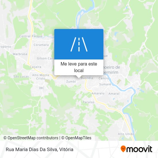 Rua Maria Dias Da Silva mapa
