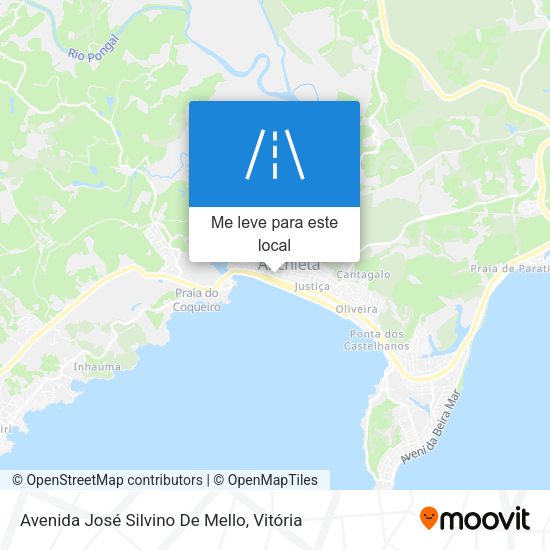 Avenida José Silvino De Mello mapa