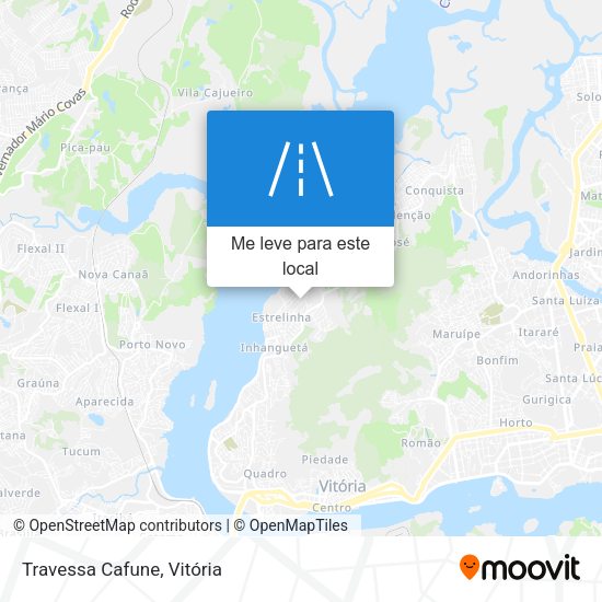 Travessa Cafune mapa