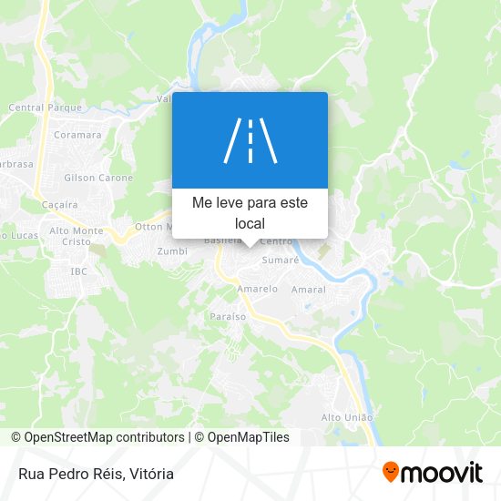 Rua Pedro Réis mapa