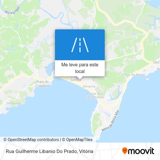 Rua Guilherme Libanio Do Prado mapa