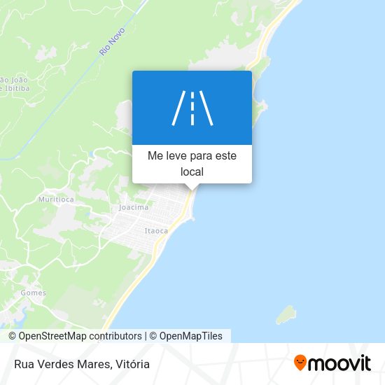 Rua Verdes Mares mapa