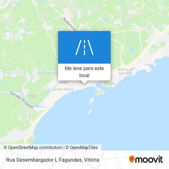 Rua Desembargador L Fagundes mapa