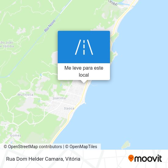 Rua Dom Helder Camara mapa