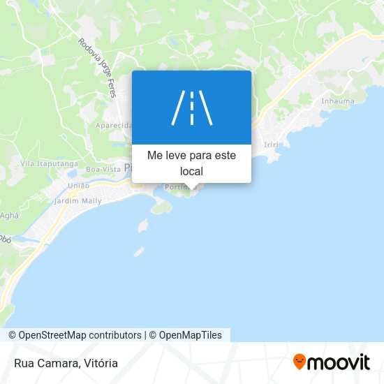 Rua Camara mapa