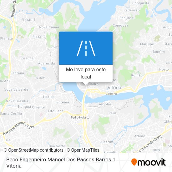 Beco Engenheiro Manoel Dos Passos Barros 1 mapa
