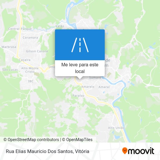 Rua Elias Maurício Dos Santos mapa
