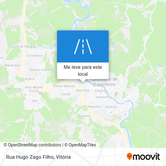 Rua Hugo Zago Filho mapa
