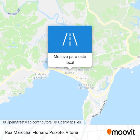 Rua Marechal Floriano Peixoto mapa