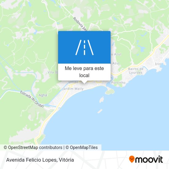 Avenida Felicio Lopes mapa