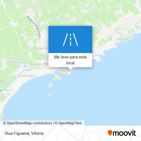 Rua Figueira mapa