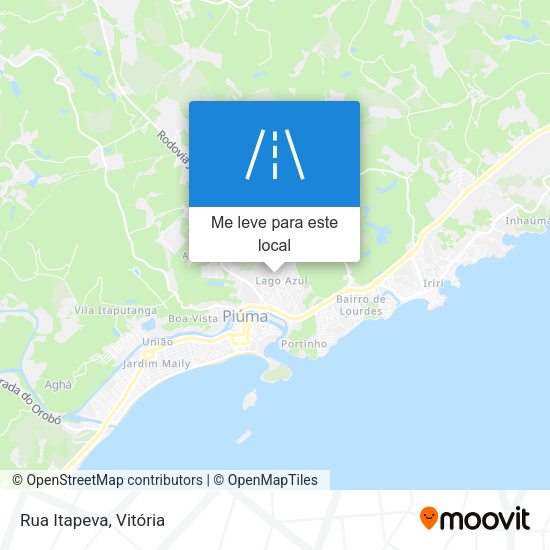 Rua Itapeva mapa