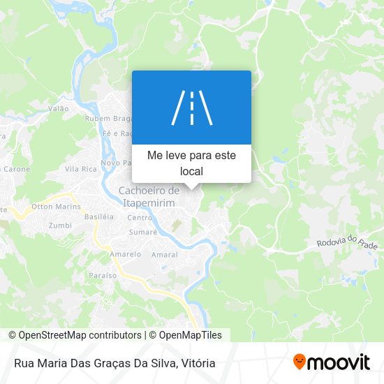 Rua Maria Das Graças Da Silva mapa