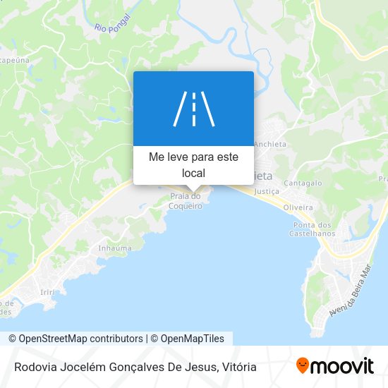 Rodovia Jocelém Gonçalves De Jesus mapa