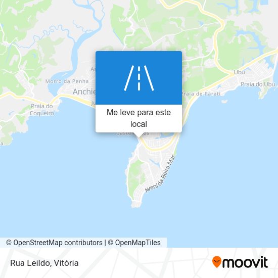 Rua Leildo mapa
