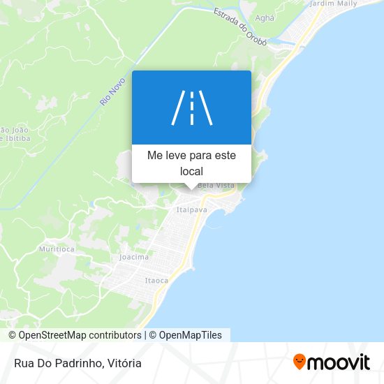 Rua Do Padrinho mapa