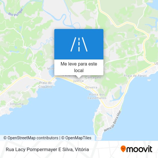 Rua Lacy Pompermayer E Silva mapa