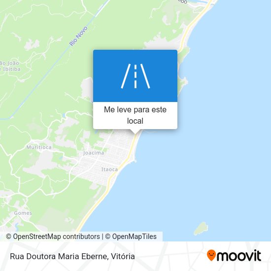 Rua Doutora Maria Eberne mapa