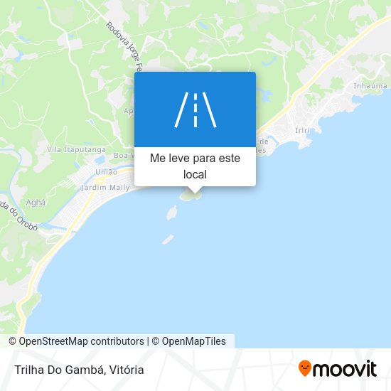 Trilha Do Gambá mapa