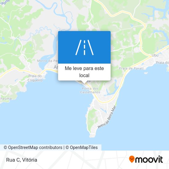 Rua C mapa