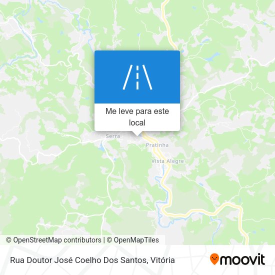 Rua Doutor José Coelho Dos Santos mapa