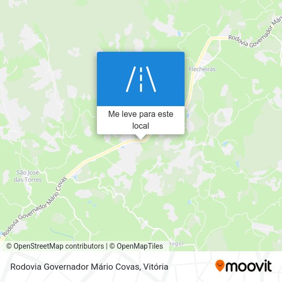 Rodovia Governador Mário Covas mapa