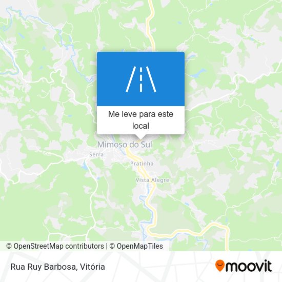 Rua Ruy Barbosa mapa