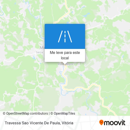 Travessa Sao Vicente De Paula mapa