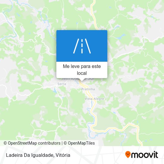 Ladeira Da Igualdade mapa