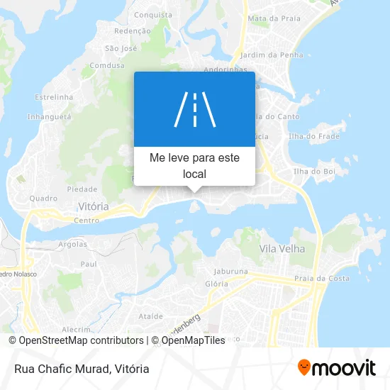 Rua Chafic Murad mapa