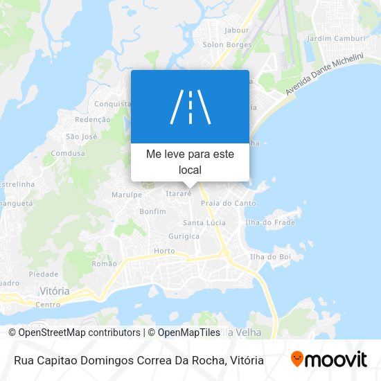 Rua Capitao Domingos Correa Da Rocha mapa