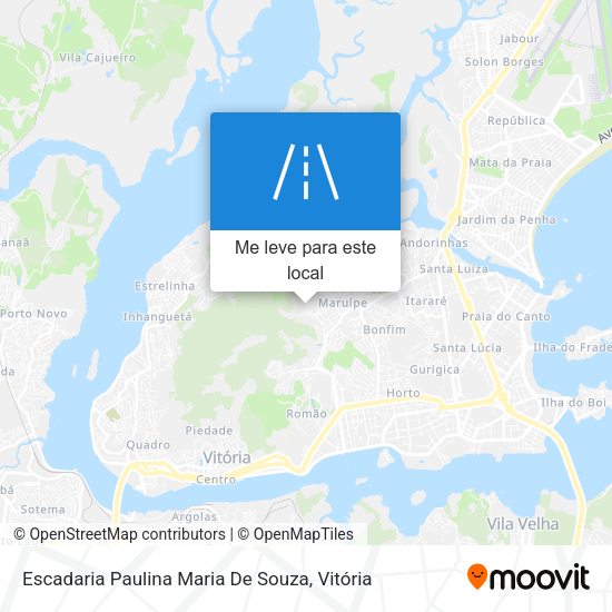 Escadaria Paulina Maria De Souza mapa