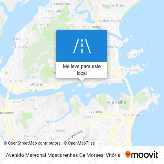 Avenida Marechal Mascarenhas De Moraes mapa